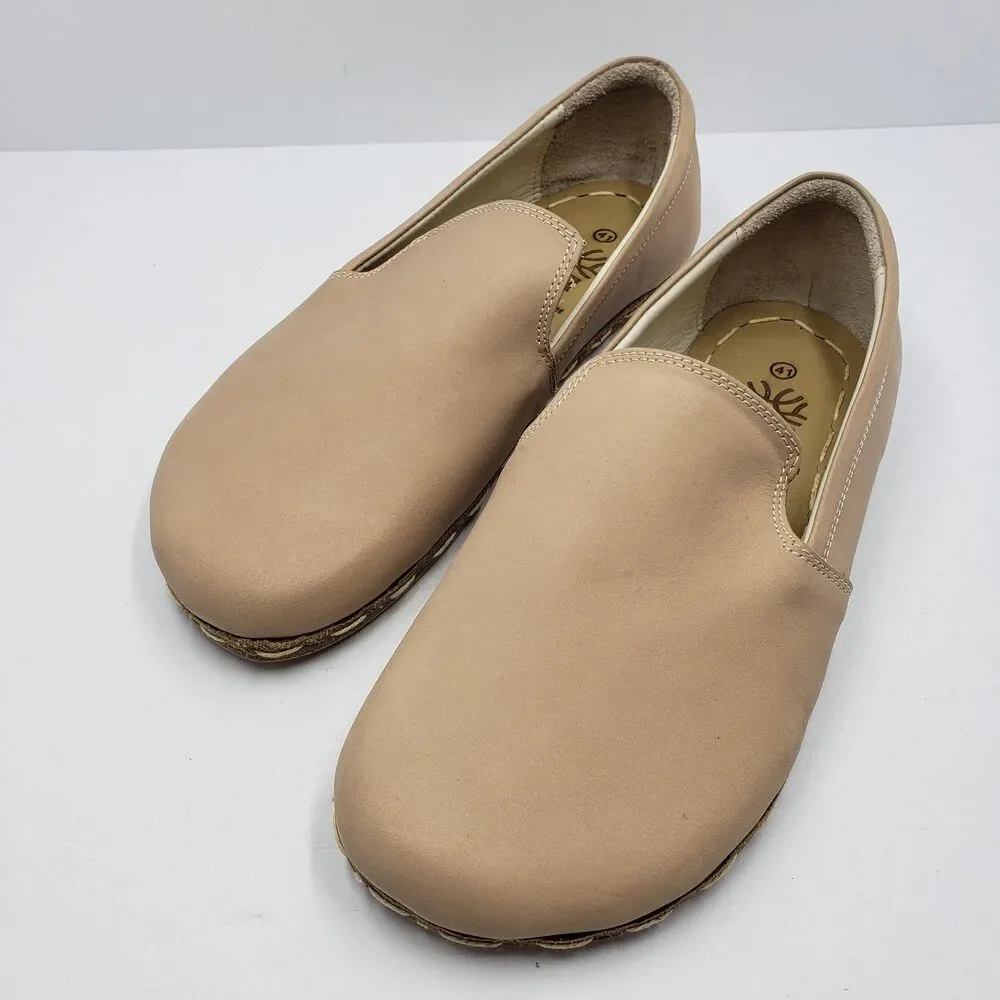 Earthing Harmony Women’s 41 Leather Barefoot Grounding Slip On Shoes 9.5-10